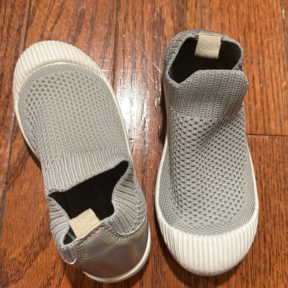 Girls Knit pull on sneakers - Picture 2 of 7